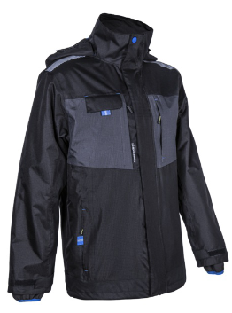 Parka 3en1 noire Wani - V8298