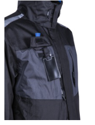 Parka 3en1 noire Wani - V8298 - Image 3