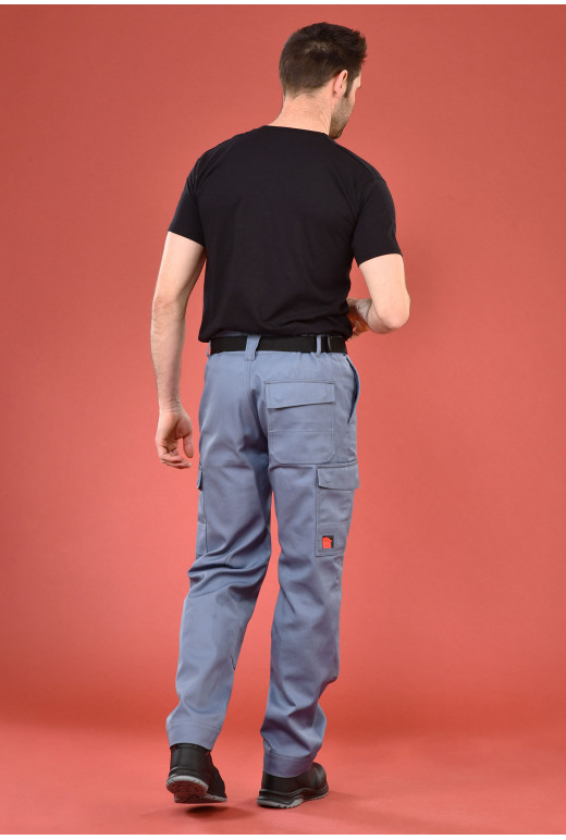 Pantalon Prestige Ideal Plus gris acier - V8306 - Image 2
