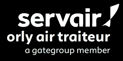 Parka 3en1 noire Wani avec logo blanc "SERVAIR ORLY AIR TRAITEUR" - V8674 - Image 5