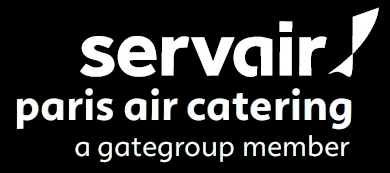 Parka 3en1 noire Wani avec logo blanc "SERVAIR PARIS AIR CATERING" - V8673 - Image 5