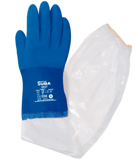 Gants en PVC avec manchette - M1147