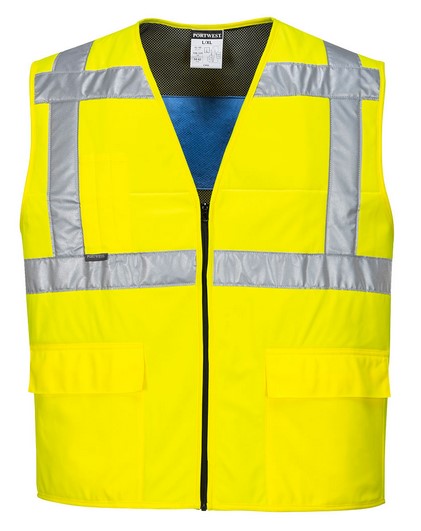 Gilet jaune HV rafraichissant - V5662