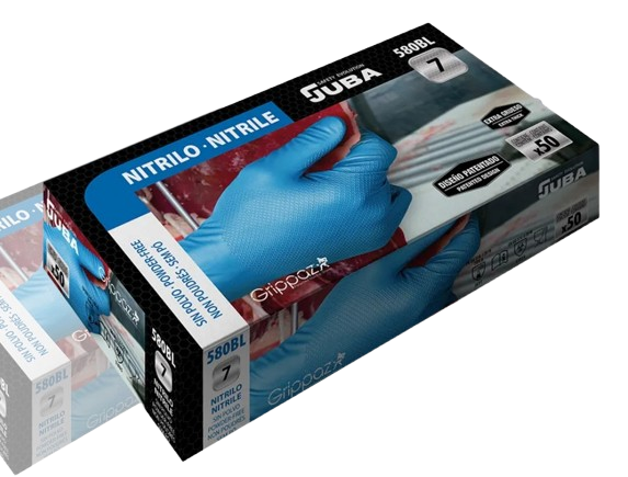 Gants jetables résistants nitrile - M1031
