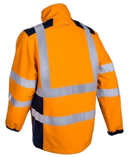 Veste softshell HV orange - V7795 - Image 2