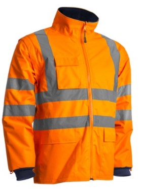 Parka orange 4en1 Kanata - VS167 - Image 2