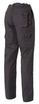 Pantalon G-Rok gris carbone/orange - V1728 - Image 2